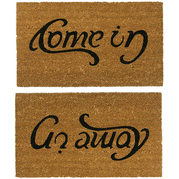 Come In Go Away Doormat