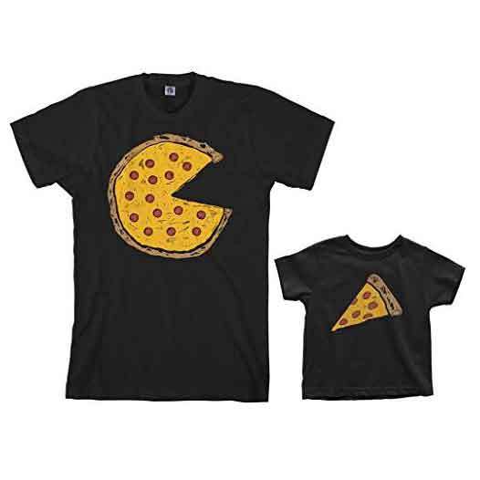 pizza father son shirt