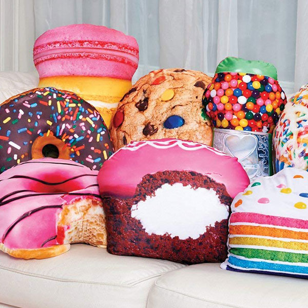 huge donut pillow