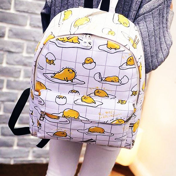 gudetama plush backpack