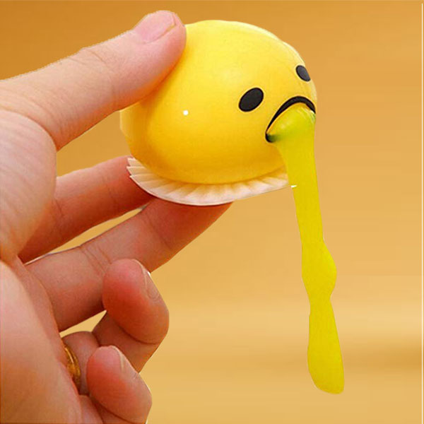 gudetama vomit