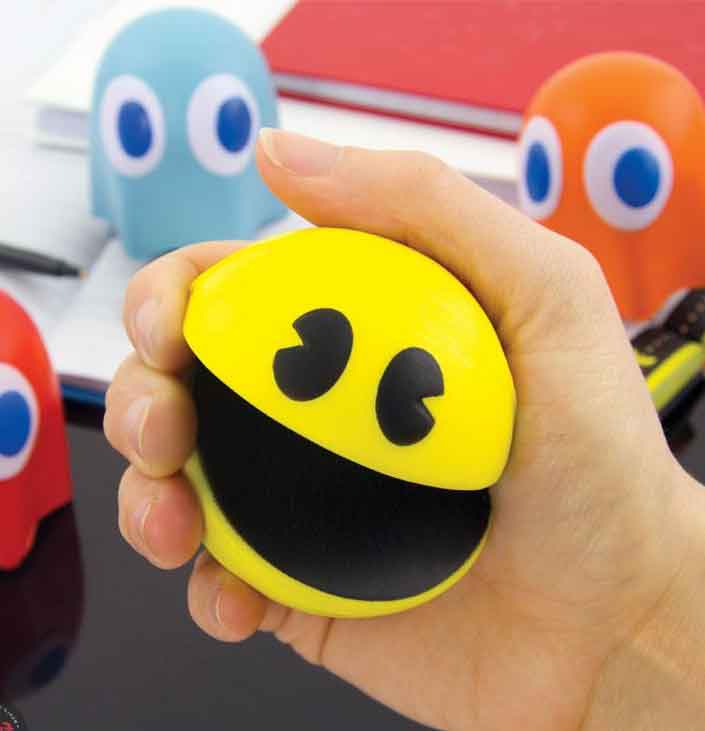 pac man ghost stress ball