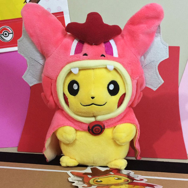 pokemon pikachu cosplay plush