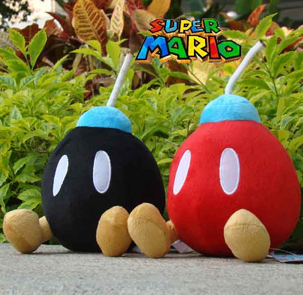 red bob omb plush