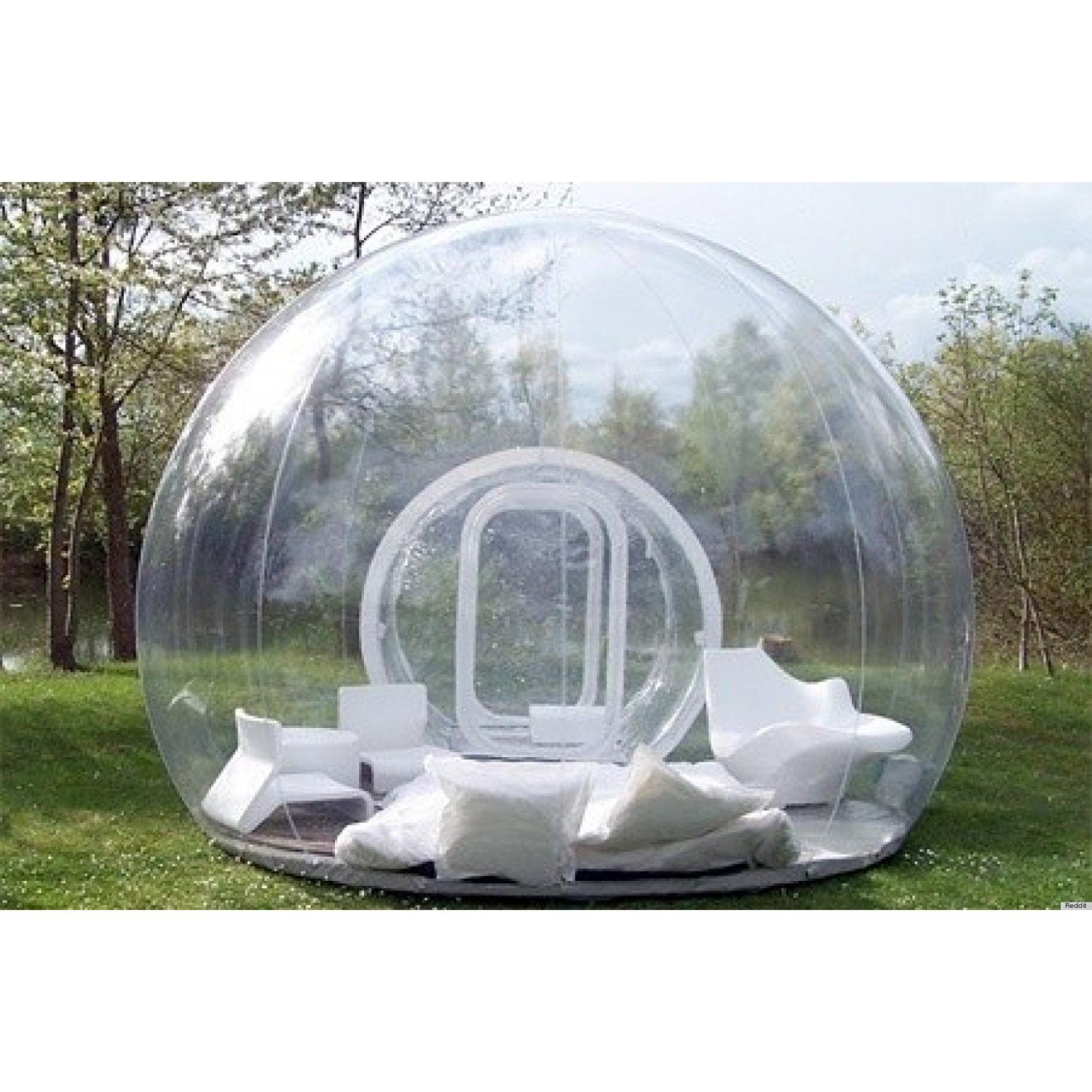 inflatable outdoor bubble tent