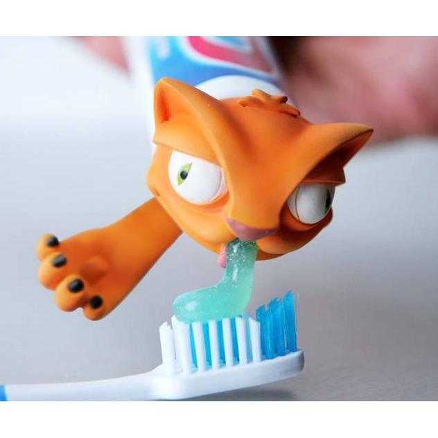 Cat Puke Toothpaste Dispenser