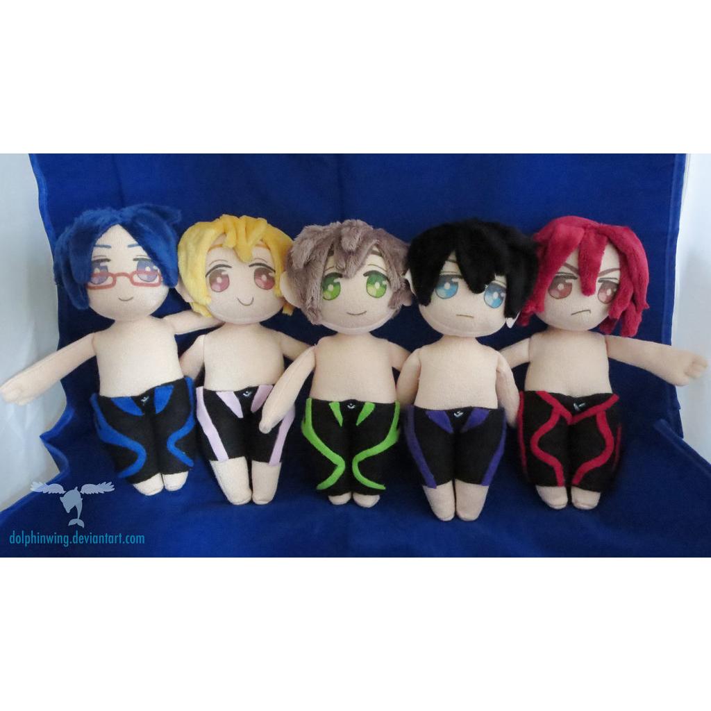 free iwatobi swim club plush