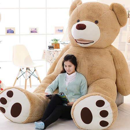 giant teddy bear 11ft