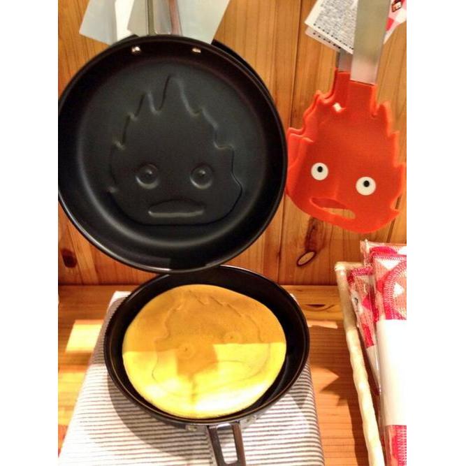 Howls Moving Castle Calcifer Frying Pan