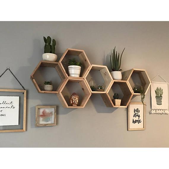 Honeycomb Shelves