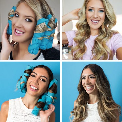 Night Time Heat Free Hair Curlers