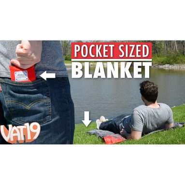 pocket sized picnic blanket